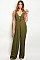 Sleeveless Laced Top Wide Leg Jumpsuit - Pack of 8 Pieces