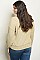 Plus Size Long Sleeve Scoop Neck Ribbed Top - Pack of 6 Pieces