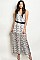 Sleeveless Button Down Snake Print Tunic Maxi Dress - Pack of 6 Pieces