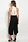 Sleeveless High Collar Color Block Jumpsuit - Pack of 6 Pieces