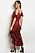 Drop Sleeve Cold Shoulder Ruffled Satin Dress - Pack of 6 Pieces