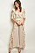 Cold Shoulder Ruffled Jumpsuit - Pack of 6 Pieces