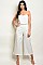 Sleeveless Scoop Neck Trim Detail Jumpsuit - Pack of 6 Pieces