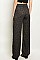 Fitted Waist Leopard Print Wide Leg Trousers - Pack of 6 Pieces