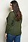 Plus Size Long Sleeve Tunic Top - Pack of 6 Pieces