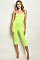 Sleeveless Tube Top Cropped Jumpsuit - Pack of 6 Pieces