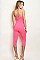 Sleeveless Tube Top Cropped Jumpsuit - Pack of 6 Pieces