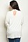 Plus Size Long Sleeve Knotted Detail Jersey Tunic Top - Pack of 6 Pieces