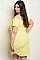 Plus Size Short Sleeve Off The Shoulder Tunic Dress - Pack of 6 Pieces