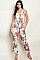Sleeveless Floral jumpsuit  - Pack of 6 Pieces