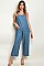 Denim Chambray Jumpsuit - Pack of 6 Pieces