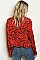 Animal Leopard Print Blazer - Pack of 6 Pieces