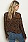 Animal Leopard Print Blazer - Pack of 6 Pieces