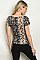 Snake Animal Print Top - Pack of 6 Pieces