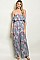 Floral Print Jumpsuit - Pack of 6 Pieces