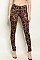 Leopard Print Leggings - Pack of 6 Pieces