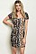 Snake Animal Print Dress - Pack of 6 Pieces