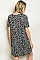 Cheetah Leopard Printed Dress - Pack of 6 Pieces