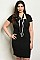 Plus Size Fitted Bodycon Classic Dress - Pack 6 Pieces