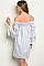 Long Lace Bell Sleeve Off The Shoulder Tunic Dress - Pack of 6 Pieces