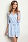 3/4 Sleeves Stripes Dress - Pack of 6 Pieces