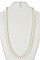 PACK OF 12 ELEGANT CREAM COLOR PEARL NECKLACE EARRING SET