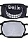 REUSABLE "SMILE" FASHION MASK