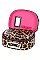 SET OF 3 COSMETIC MAKEUP BOX DOME SHAPED FM-CO126
