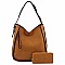 Textured 2-in-1 Shoulder Bag