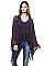 Elegant Fringe Fashion Poncho