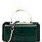 CROCODILE PRINT CELLPHONE CROSS BODY ORGANIZER