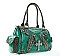 Rhinestone Sandal & Cross Design Western Bag