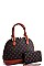 2 IN 1 ALBA DOMED SATCHEL WITH WALLET