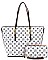 ALBA CHARISMA 2IN1 LOGO SHOPPER BAG WITH MATCHING WALLET SET