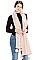 PLEATED CHENILLE POM POM SCARF