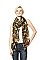 CAMOUFLAGE PRINT LONG SCARF