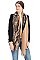 PYTHON PRINT TWO TONE SCARF