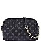 Classic Monogram Chain Strap Cross Body Bag