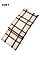 MULTI TONE PLAID X-LARGE BLANKET SCARF FM-CS6491B