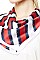 3TONE STRIPES SQUARE SCARF