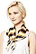 3TONE STRIPES SQUARE SCARF