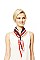 PLEATED NECKERCHIEF SCARF BANDANA