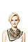 FASHIONABLE LEOPARD PRINT SQUARE SCARF BANDANA