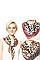 LEOPARD PRINT SQUARE SCARF BANDANA