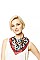 LEOPARD PRINT SQUARE SCARF BANDANA