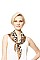 LEOPARD PRINT SQUARE SCARF BANDANA