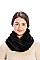 QUILTED STRIPE INFINITY SCARF