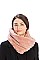 QUILTED STRIPE INFINITY SCARF