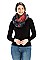 PLAID PRINT INFINITY SCARF