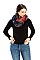 PLAID PRINT INFINITY SCARF